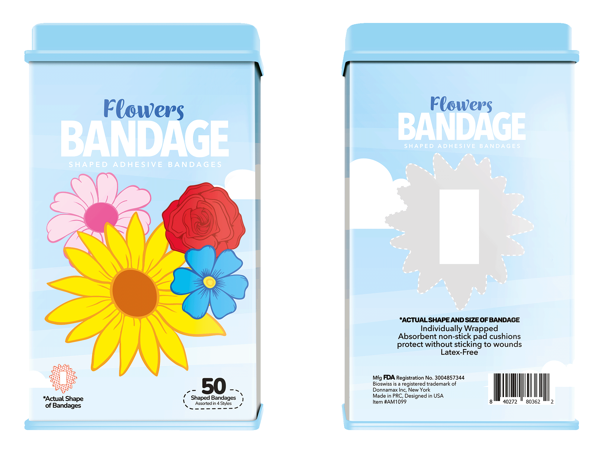 Flowers Shaped Bandages